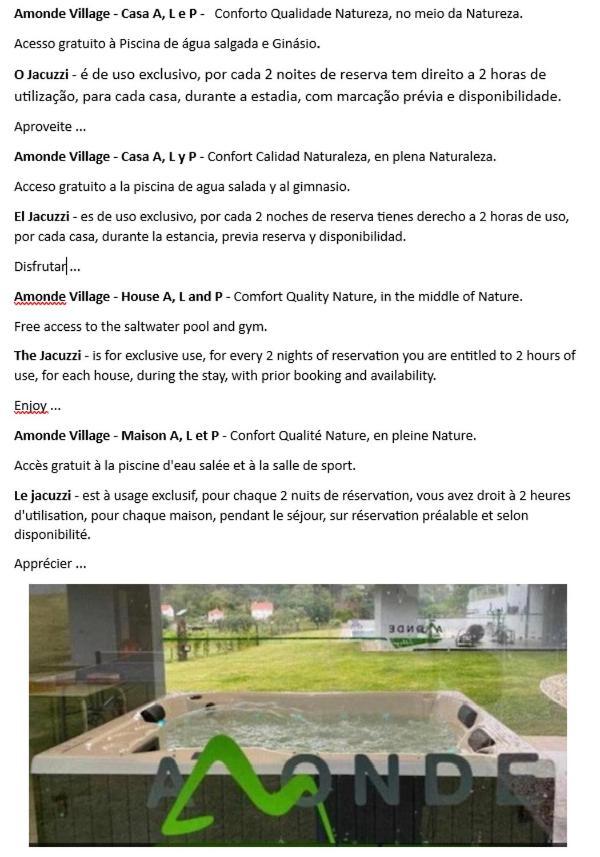 Viana Do Castelo - Amonde Village - Casa L - Disfrute Da Natureza المظهر الخارجي الصورة